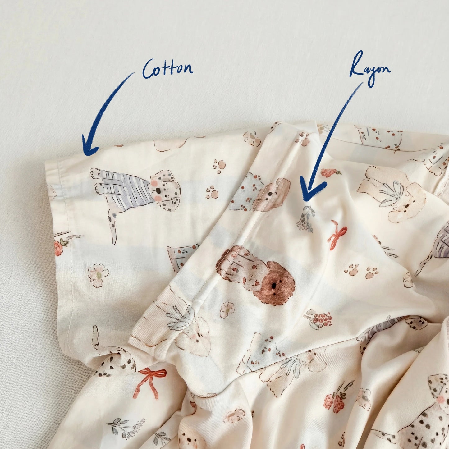 Slipped Inn Original Puppy Pajama Set